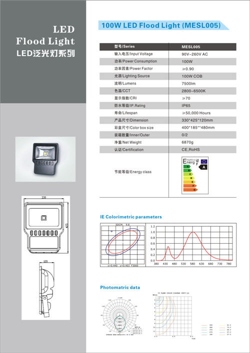 100W LED Flood Lights